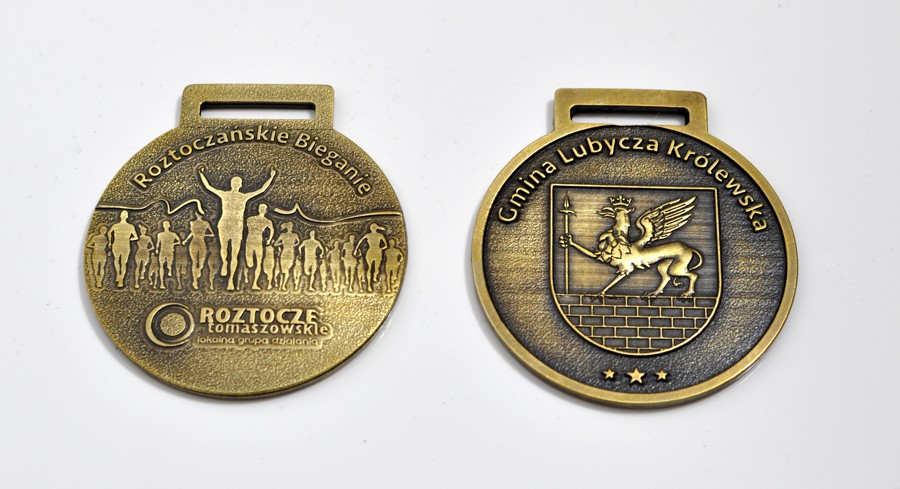 medale odlewane bieg 10km